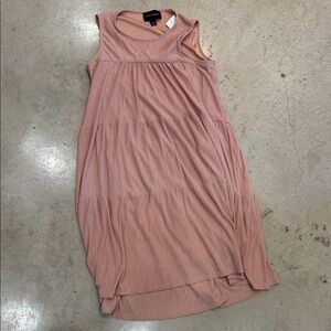 Elegant Blush Midi Dress